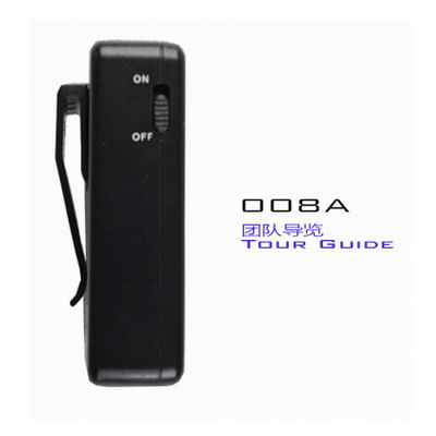 Portable 008A Wireless Tour Guide Hệ thống Transmitter Và Receiver audioguide Đối với Bảo tàng
