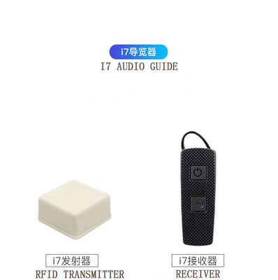 Tai người mẫu I7 Treo Hệ thống Hướng dẫn Tham quan Không dây Tín hiệu RFID